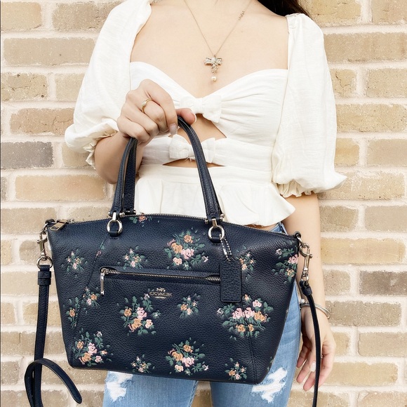 Coach Purse Top Zip satchel crossbody leather - Picture 3 of 7